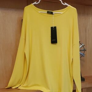 Boutique Brand Yest Women's NWOT  Yellow Top